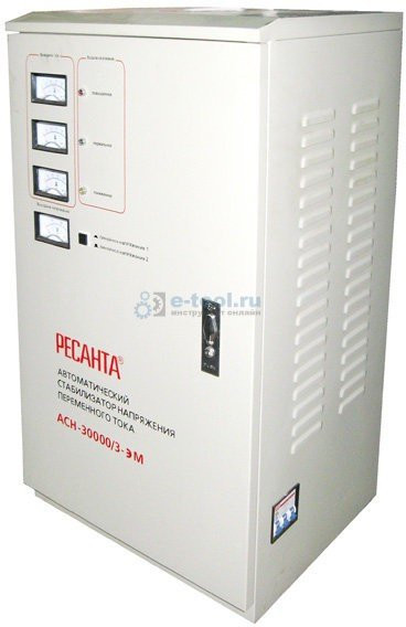 Ресанта ACH-30000/3-ЭМ Трехфазный стабилизатор электромеханического типа