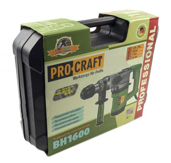 Перфоратор SDS-plus Procraft BH1600