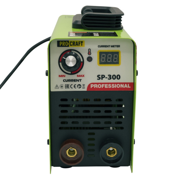 Сварочный аппарат инверторный Procraft SP-300 6,6кВт, 20-300А, ММА