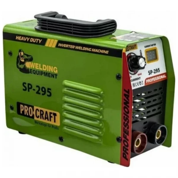 Сварочный аппарат инверторный Procraft SP-295 BMC 5кВт, 20-250А, ММА/LIFT-TIG