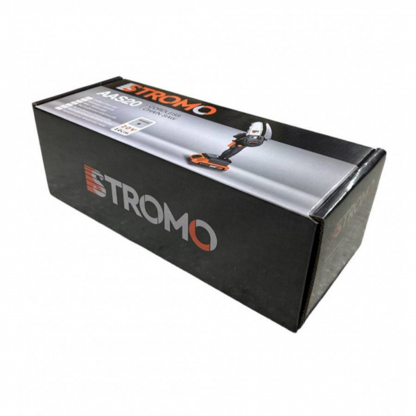 Аккумуляторная мини пила Stromo AAS20 (АКБ 20В/2Ач, ЗУ, шина 4"-2 шт, цепь 4"-2шт)