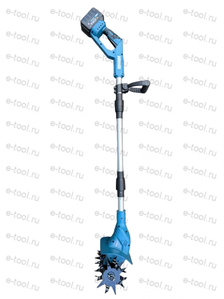 Культиватор аккумуляторный 21В, 6Ач 2 акб