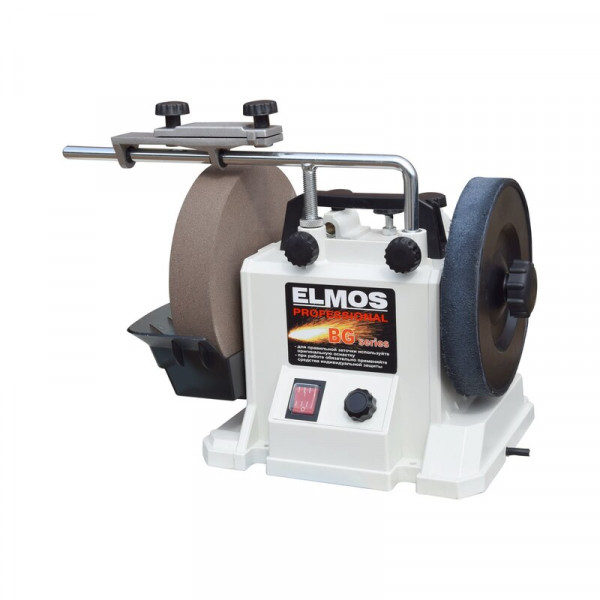 Станок заточной Elmos BG 220 e70 383 (с водяным охлаждением и регулировкой оборотов)