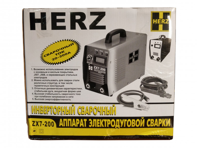 Herz ZX7-200 Сварочный инвертор MMA 