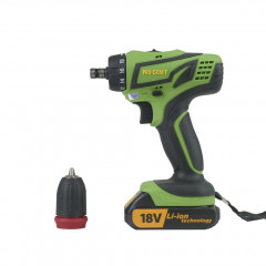 Аккумуляторный шуруповерт с набором ProCraft PA18Pro DFR+set