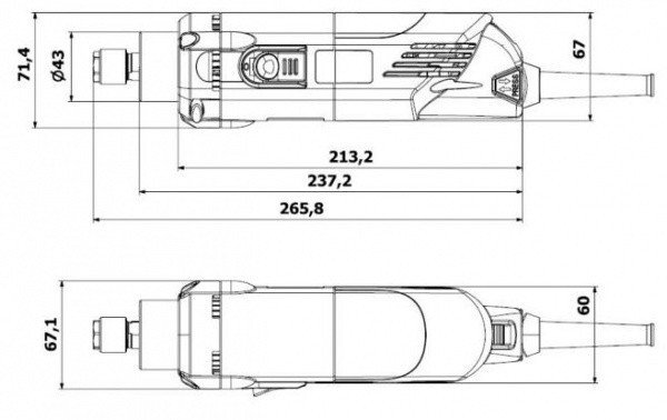 AMB 1050 FME-P DI Фрезерный двигатель прецизионной-точности для станков с ЧПУ