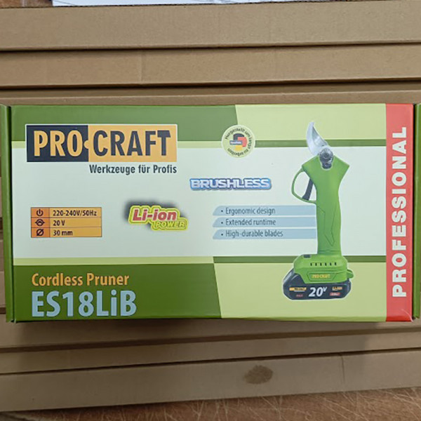 Секатор аккумуляторный ProCraft universal ES18LiB