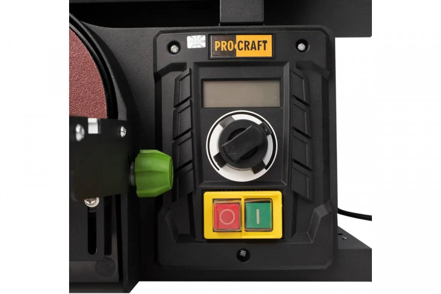 Дисково-ленточный шлифовальный станок Procraft BDS400S 400Вт, лента 100*914мм, диск 150мм