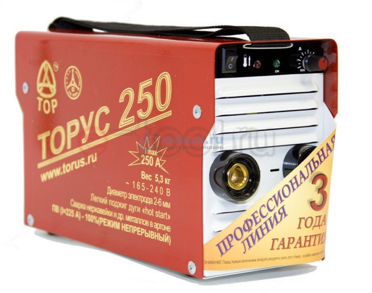 Торус-250 Экстра (НАКС) Сварочный инвертор